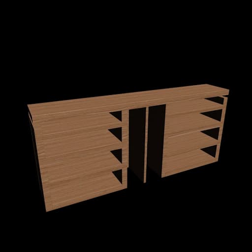 Malm Bett braun 160x200 cm  plus Ablageregal - 2