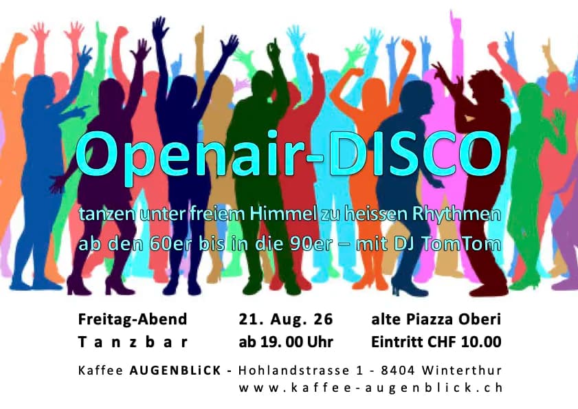 Open-Air-Disco auf der alten Piazza Oberi - 1