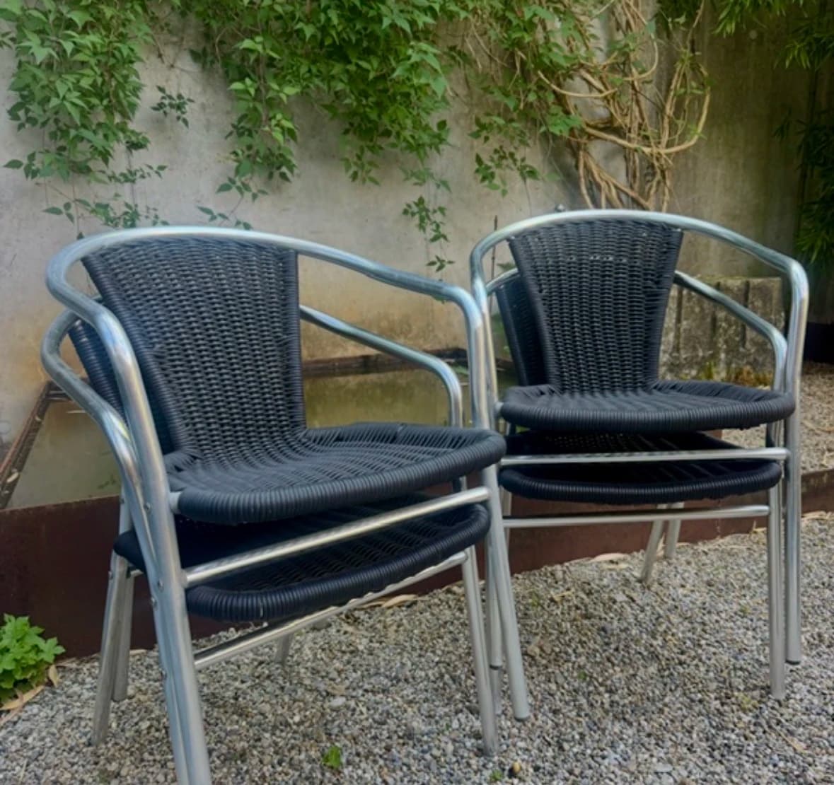 4 Gartenstühle/ Bistrostühle - 2