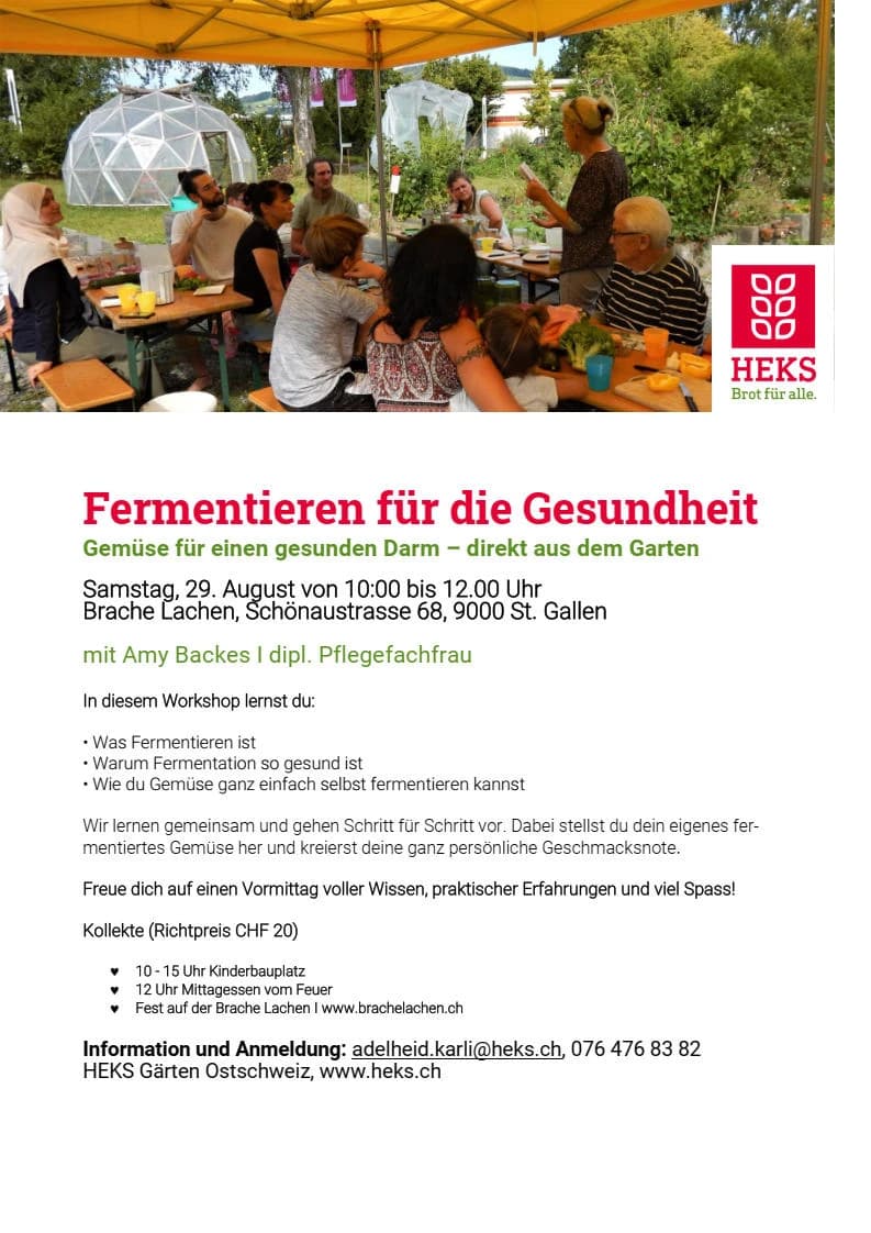 Workshop Fermentieren für die Gesundheit - 1