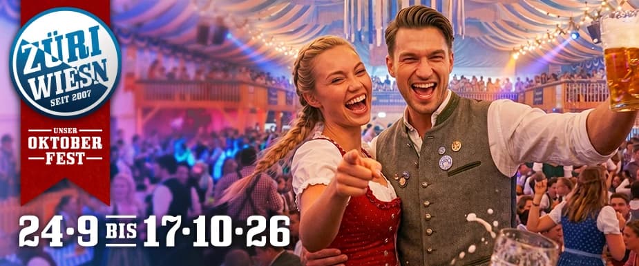 Züri-Wiesn – Unser Oktoberfest im Hauptbahnhof - 1