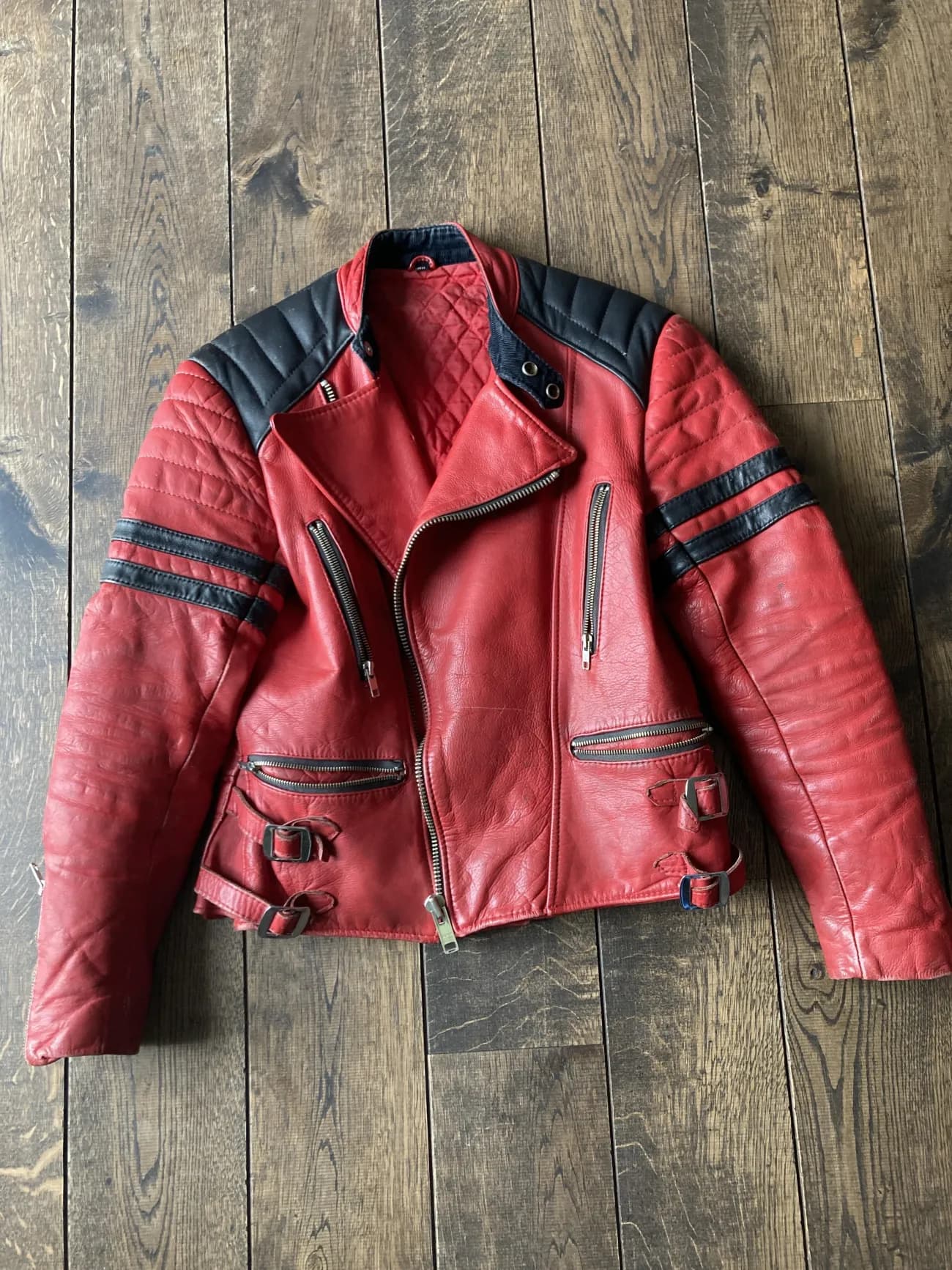 Motorrad-Lederjacke - 1