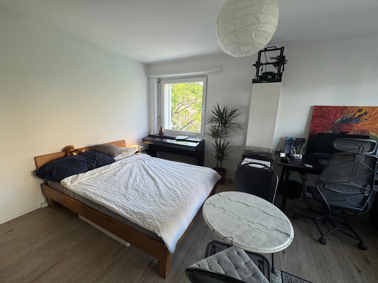 1-Zimmerwohnung (30 m²) in Oerlikon mit Parkplatz ab 16. August 2026. - 1