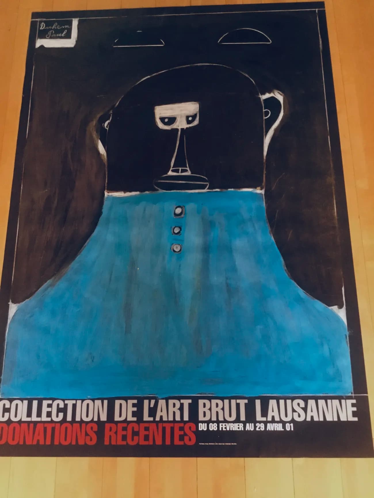 Paul Duhem - Original-Ausstellungsplakat 2001 - 3
