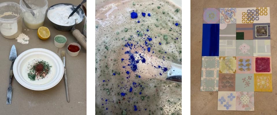 FARBEN AUS DER NATUR – KALK-KASEINFARBEN HERSTELLEN - 1