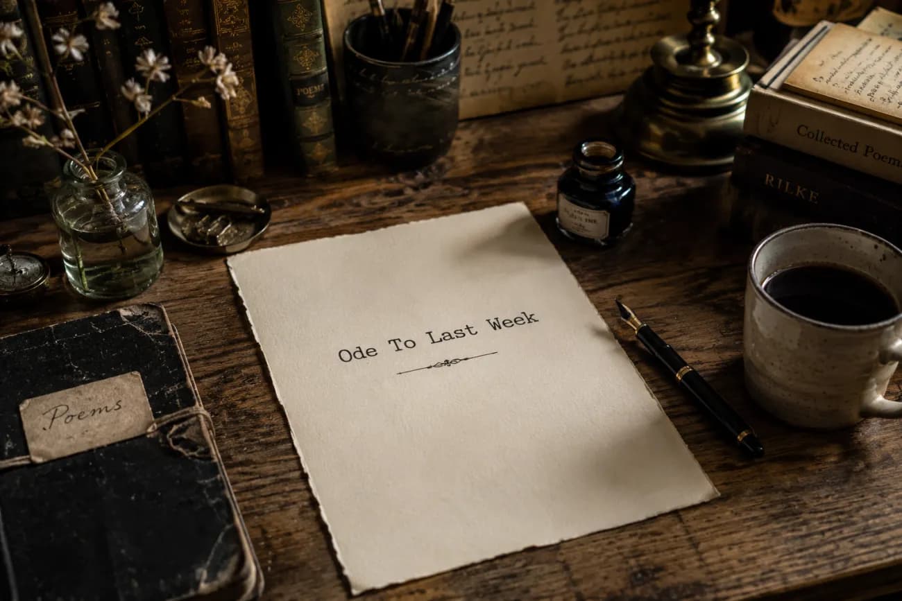 Ode To Last Week (13th July 2026)