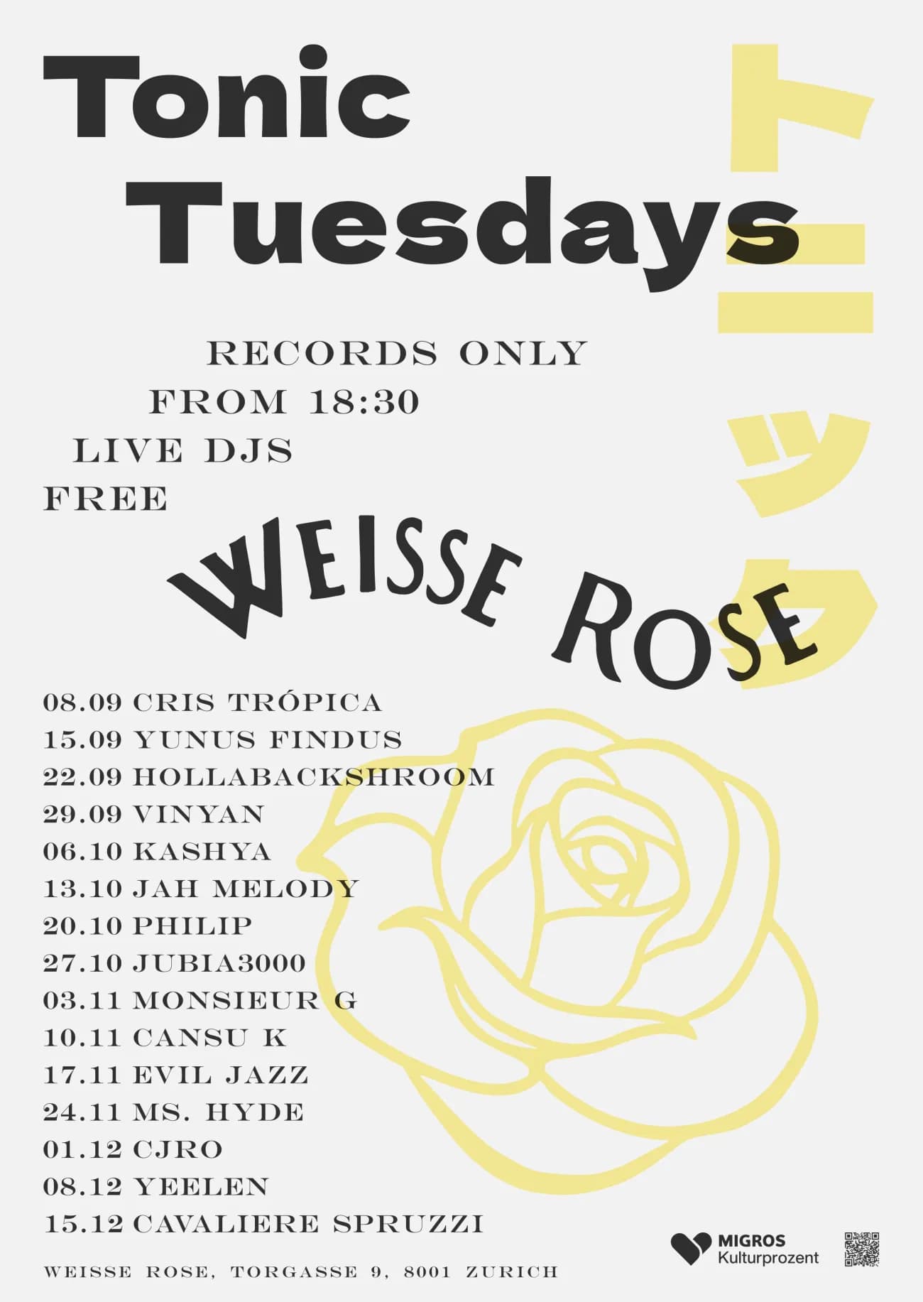 Tonic Tuesdays - 1