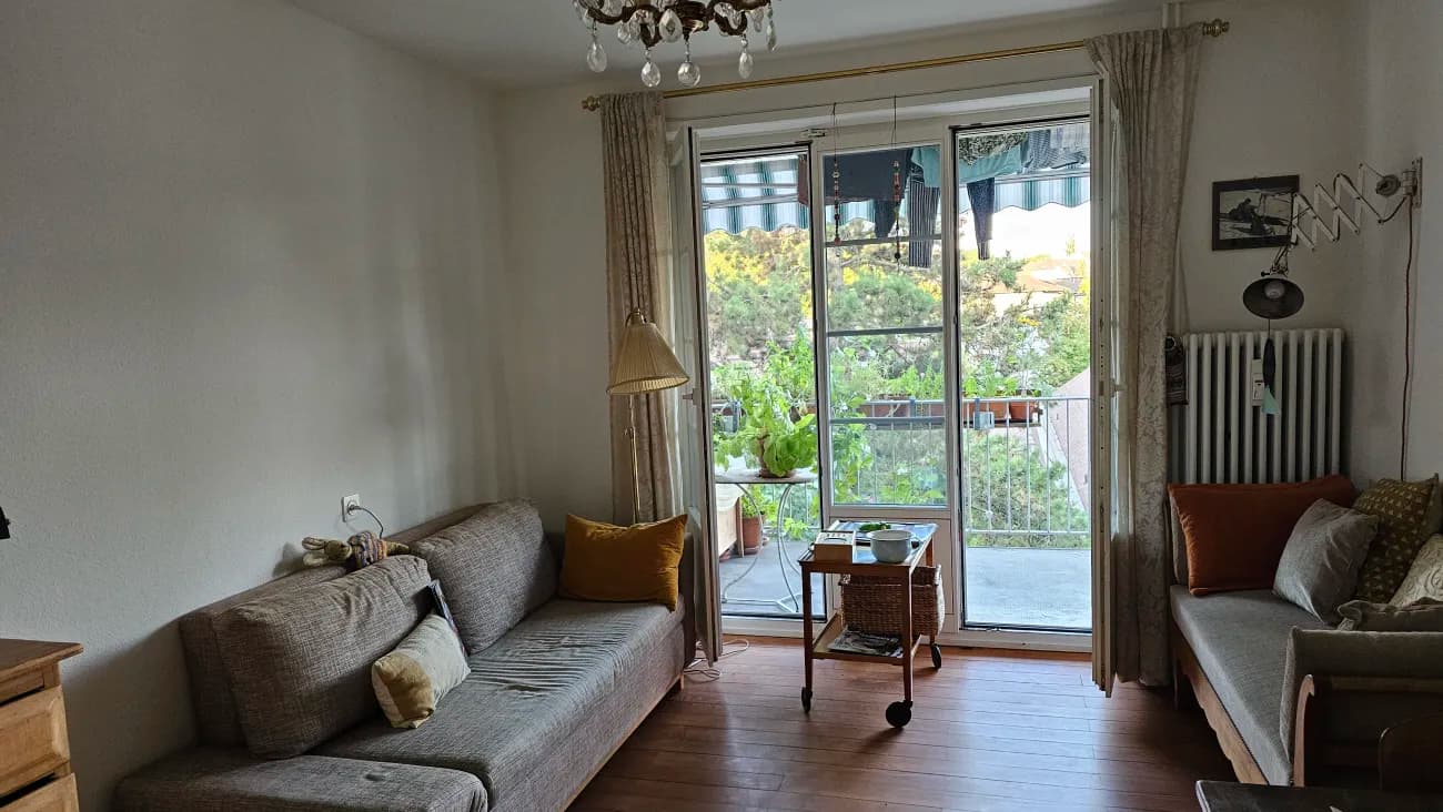 Zwischenmiete möbilierte 3-Zi Wohnung November 26 - Februar 27  / Furnished 3-Room Apartment for Sublet – Basel Breite - 1