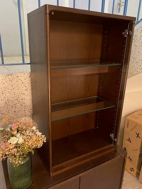 Vintage Vitrine und Kommode, Lüning, 90er Jahre, Zürich - 3