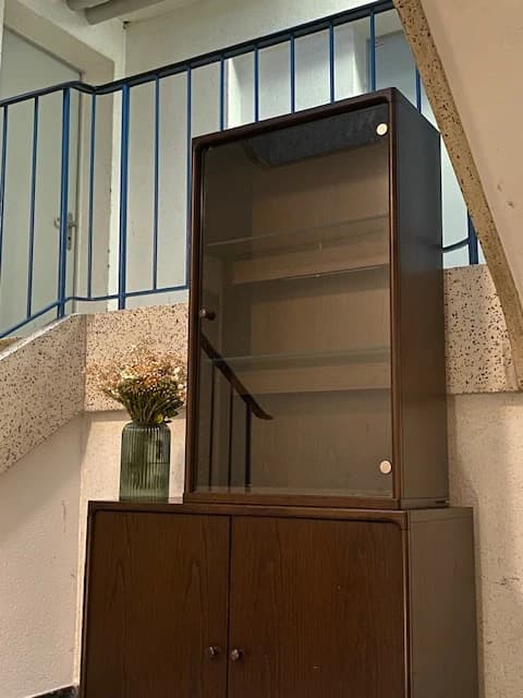 Vintage Vitrine und Kommode, Lüning, 90er Jahre, Zürich - 2