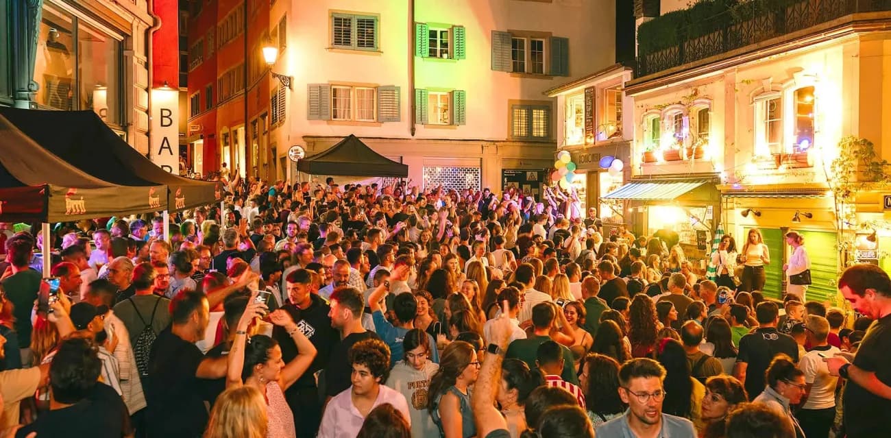 The Niederdorf Turns Into One Big Party