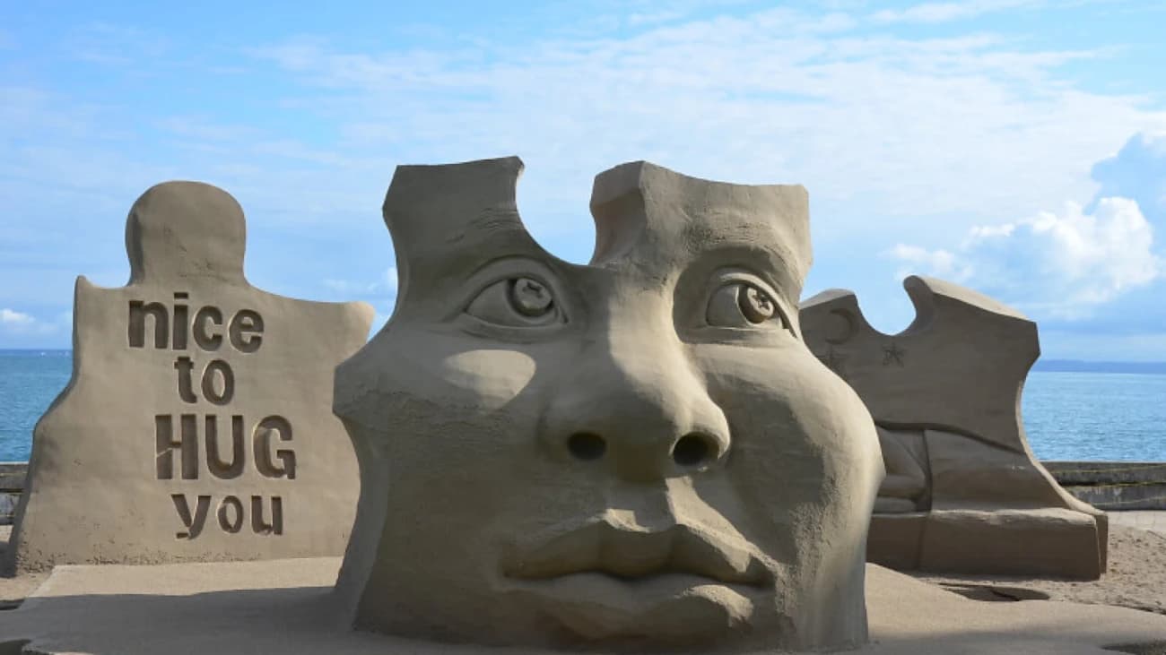 Sandkunst in XXL