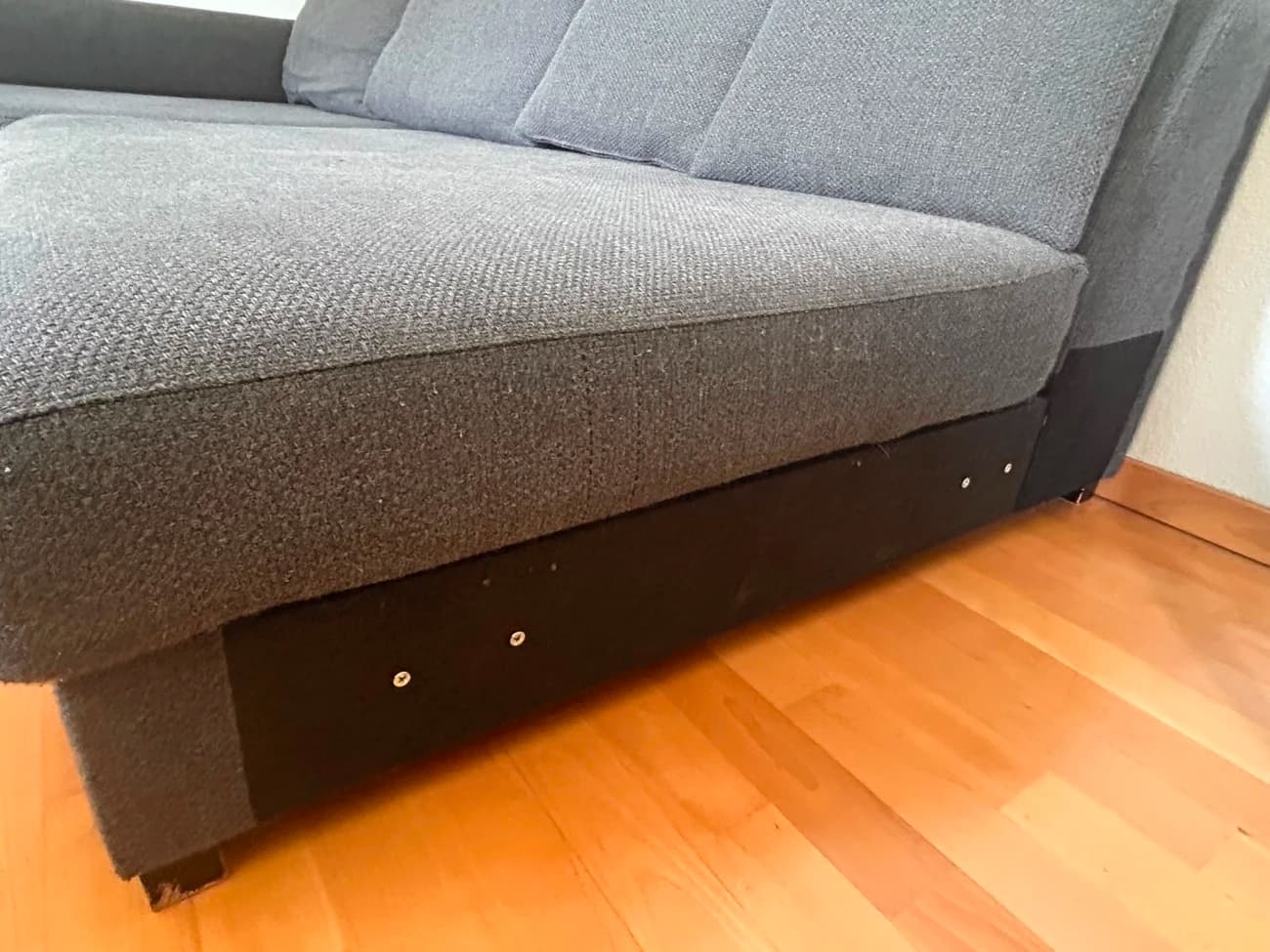 Sofa dunkelgrau, gut gepflegt - 3