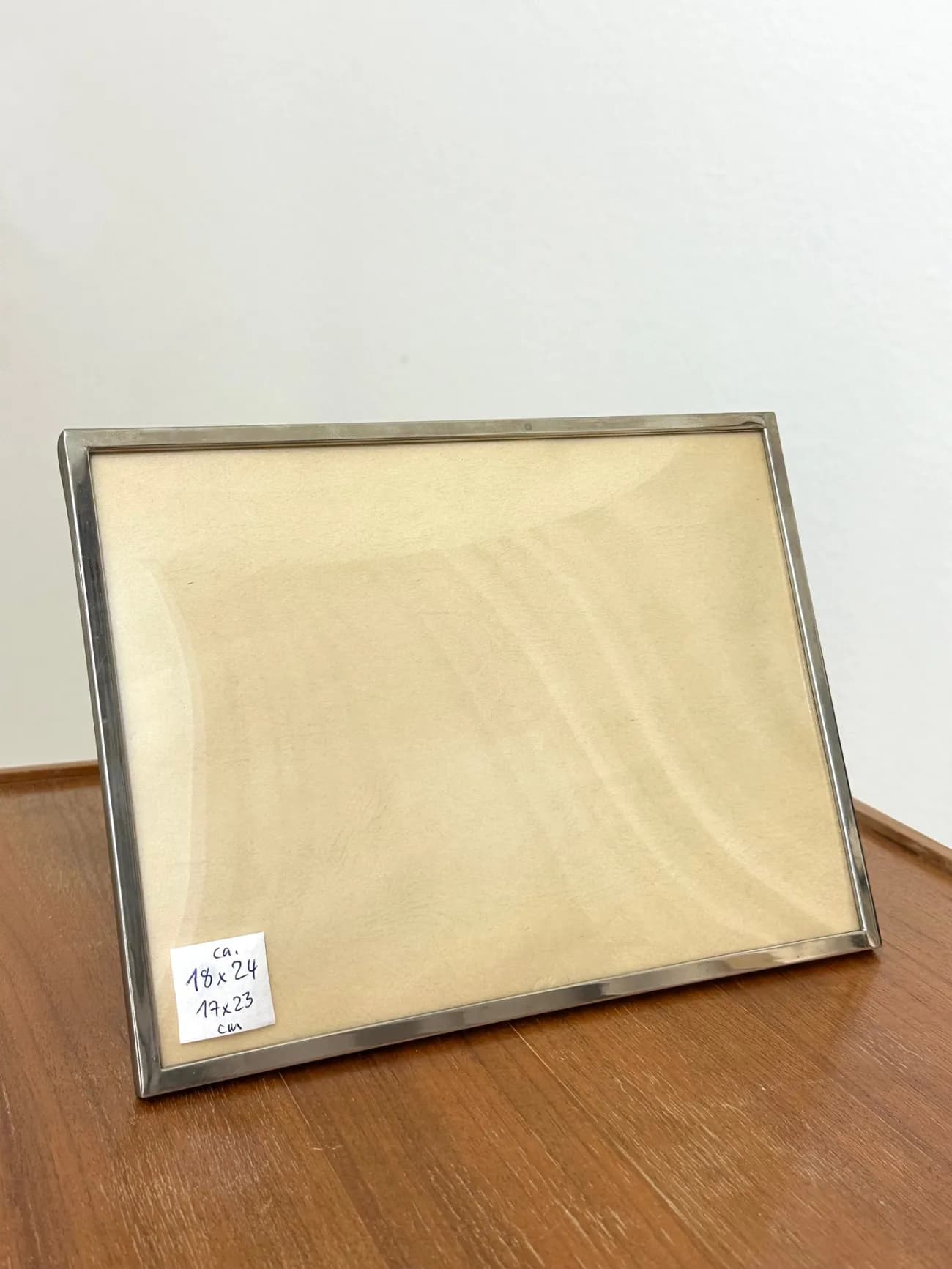 Bilderrahmen, dänisch mit gewölbtem (konvex) Original Glas (blau) - 3