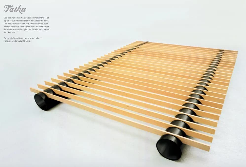 Taiku-Bett für Matratze 90 cm × 200 cm - 1