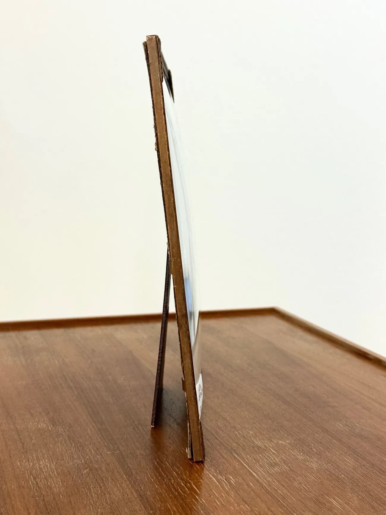Bilderrahmen, dänisch mit gewölbtem (konvex) Original Glas (blau) - 2