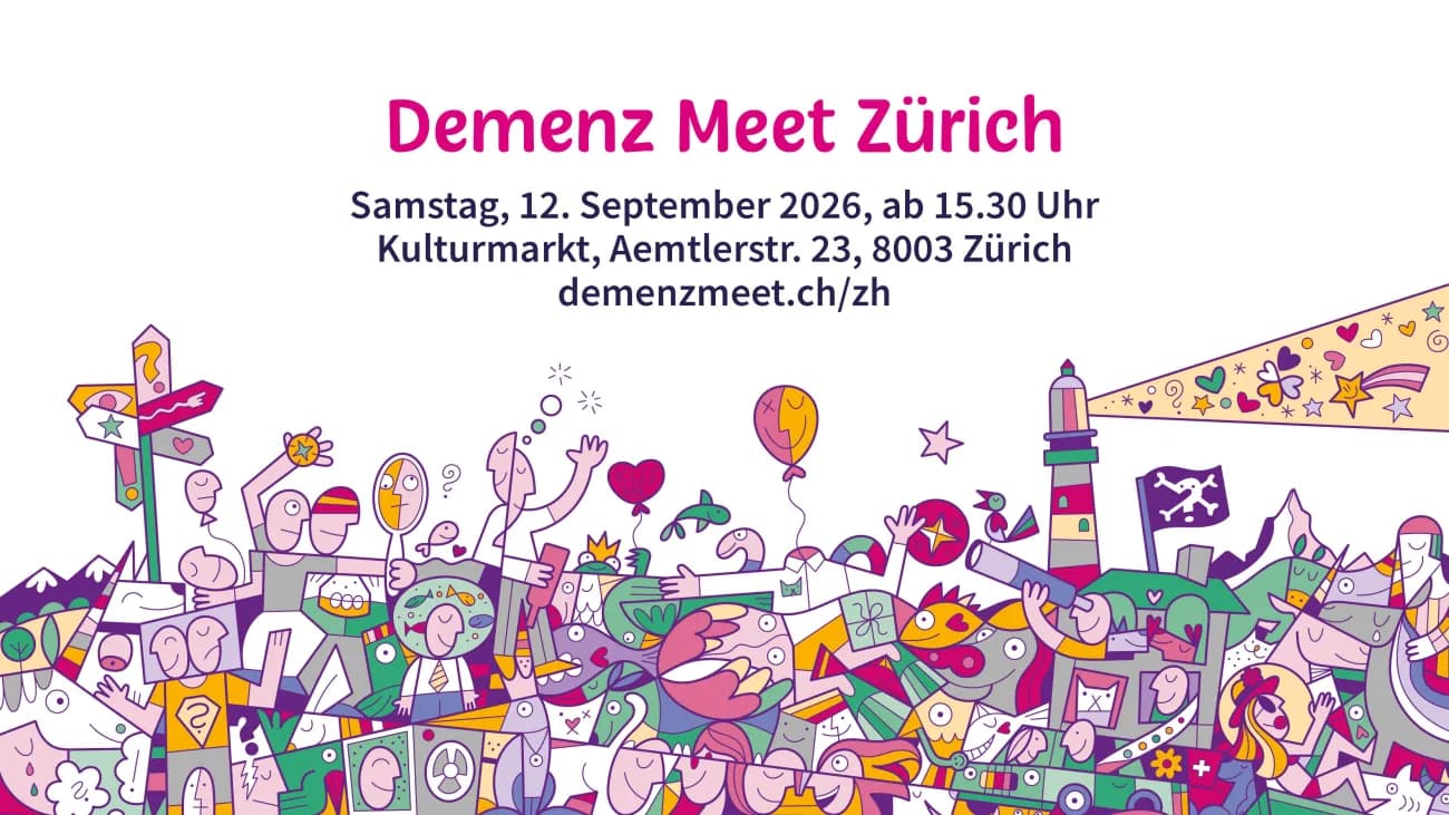 Demenz Meet Zürich 12.9.26: Frag alles, was du dich nie getraut hast - 1