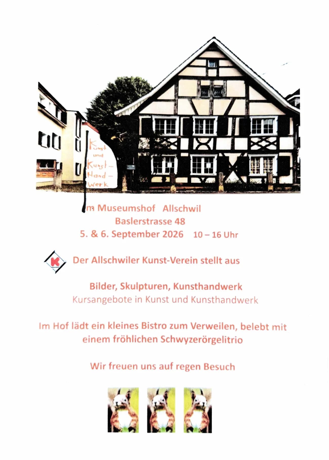 Kunstausstellung im Museumshof Allschwil - 1