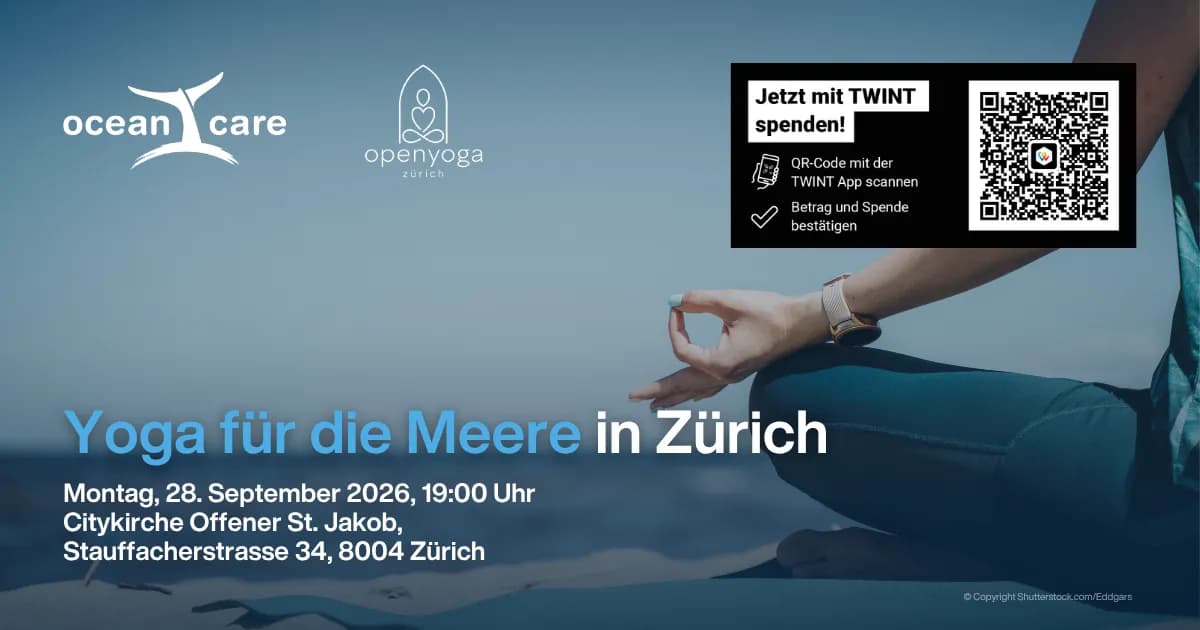 Benefiz-openyoga-für oceanCare in Citykirche St. Jakob - 1