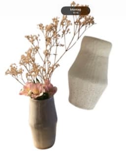 Mini-Vase töpfern 5