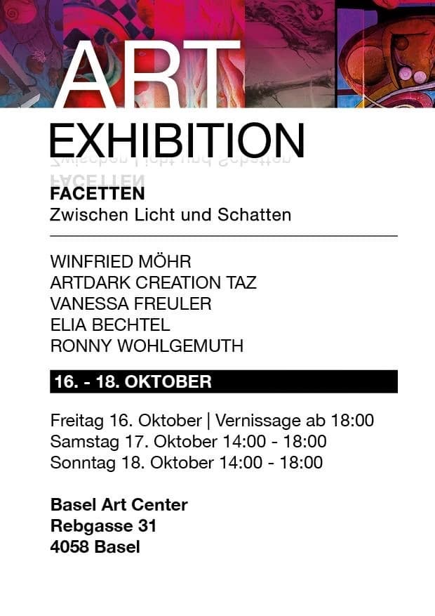 Art Exhibition - Facetten, zwischen Licht und Schatten - 1