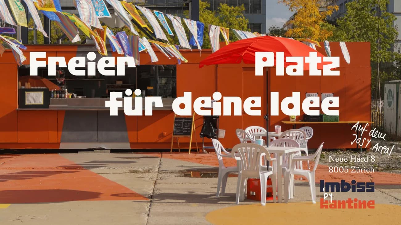Freier Platz für deine Idee