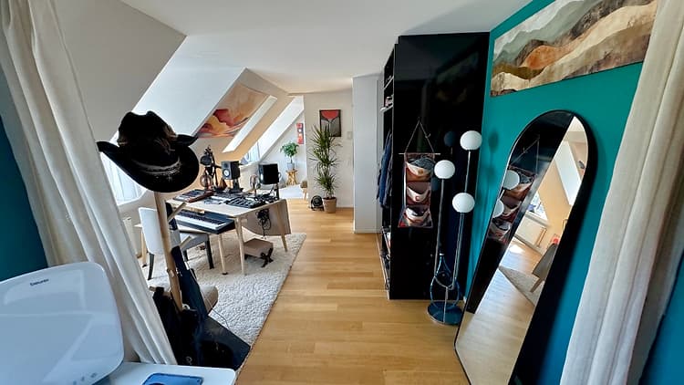 2½ ROOM ATTIC APARTMENT IN ZÜRICH - KREIS 10, FURNISHED, TEMPORARY - 3