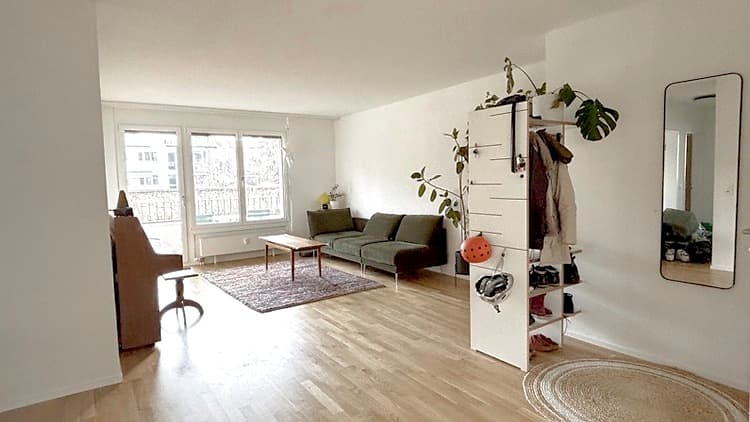 4½ ZI-WOHNUNG IN BASEL - BACHLETTEN/GOTTHELF, MÖBLIERT, TEMPORÄR - 1