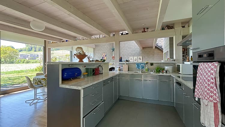 MAISON 4½ PIÈCES À BARBERÊCHE (FR), MEUBLÉ, DURÉE DÉTERMINÉE - 2