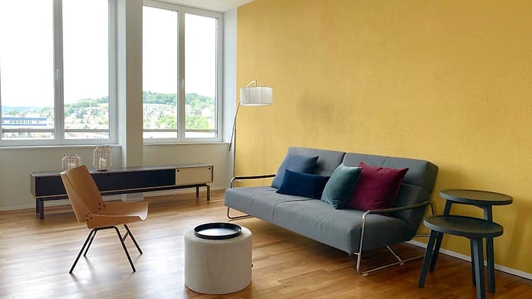 2½ ZI-WOHNUNG IN WINTERTHUR - OBERWINTERTHUR, MÖBLIERT, TEMPORÄR - 2