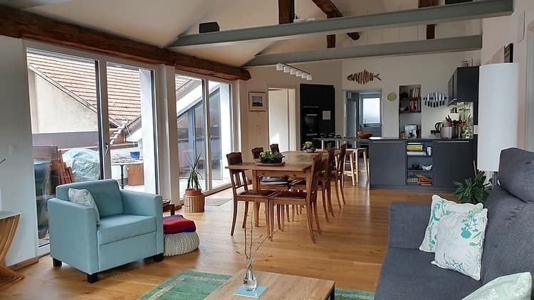 3½ ZIMMER-LOFT IN ZIZERS (GR), MÖBLIERT, TEMPORÄR - 2