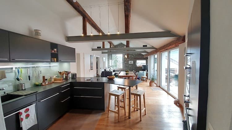 3½ ZIMMER-LOFT IN ZIZERS (GR), MÖBLIERT, TEMPORÄR - 3