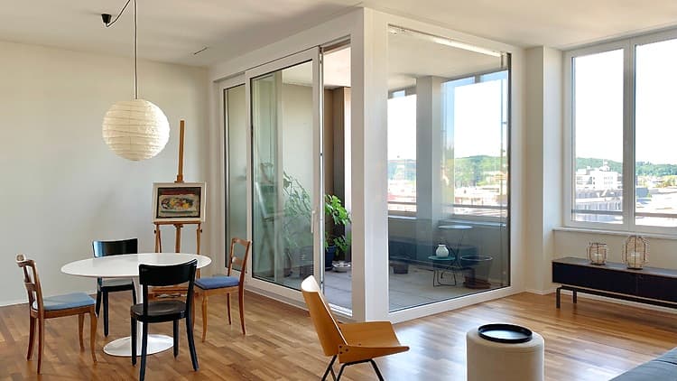 2½ ZI-WOHNUNG IN WINTERTHUR - OBERWINTERTHUR, MÖBLIERT, TEMPORÄR - 1