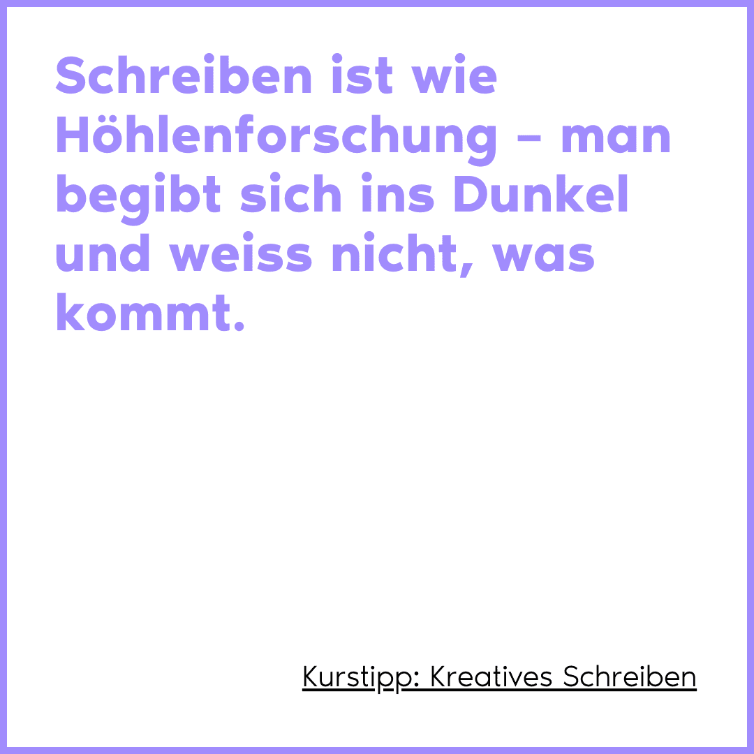 Kurs: Kreatives Schreiben - 1