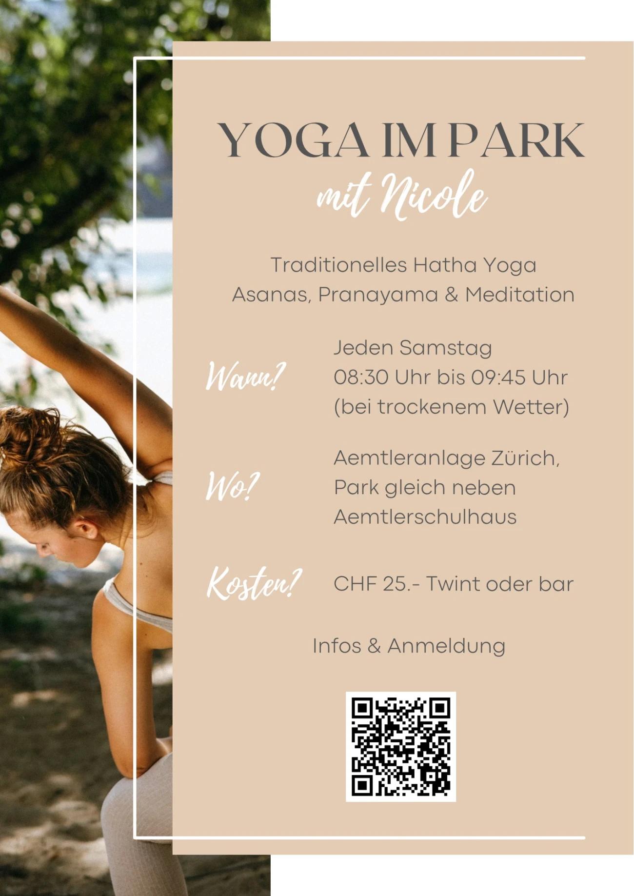 Yoga im Park - 1
