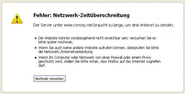 warten auf www.ronorp.ch......