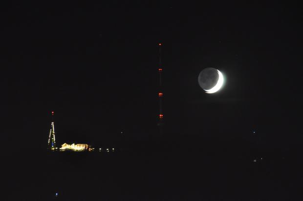 Uetliberg und der Mond