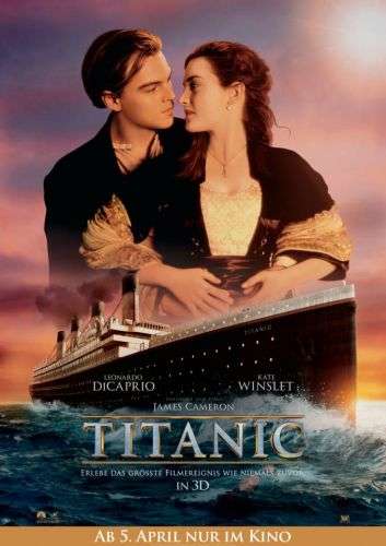 Titanic 3D: Grosses Kino durch die Brille