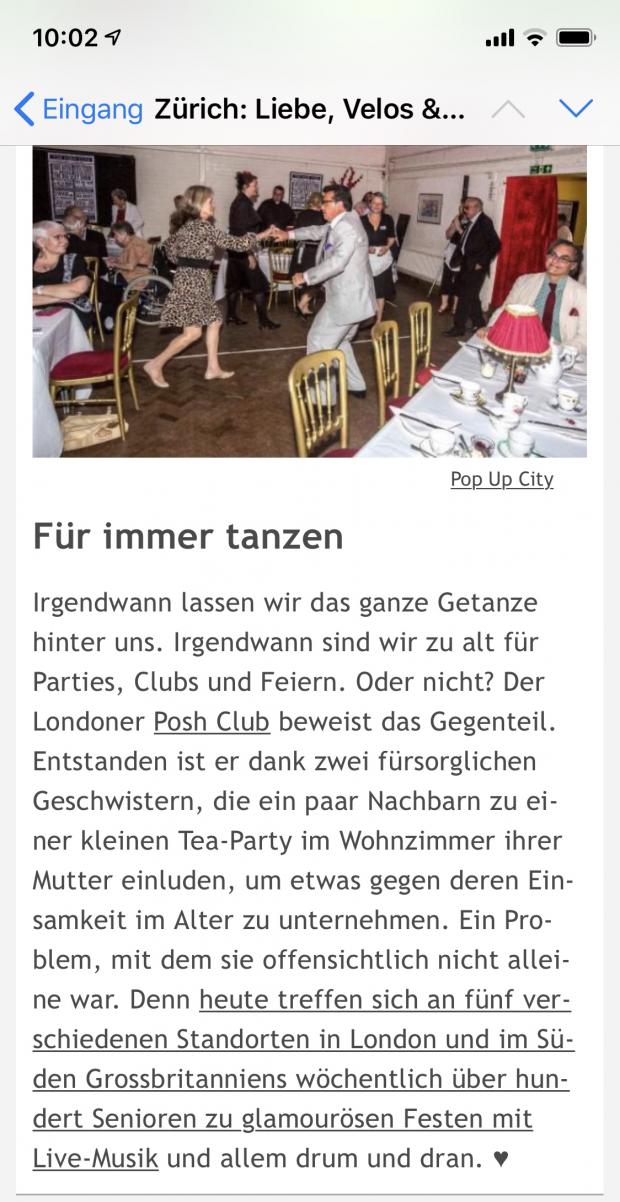 In welchen Bars/Cafés treffen sich Frau/Mann Ü50?