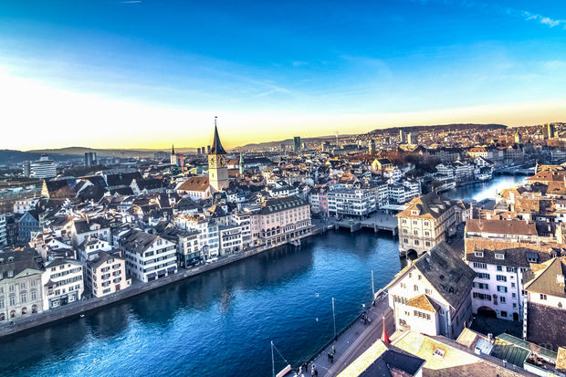 Schönste Aussichten in Zürich