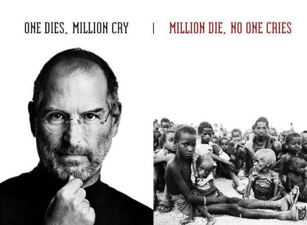 gedenkfeier zu ehren von Steve Jobs am 19. oktober um 19h