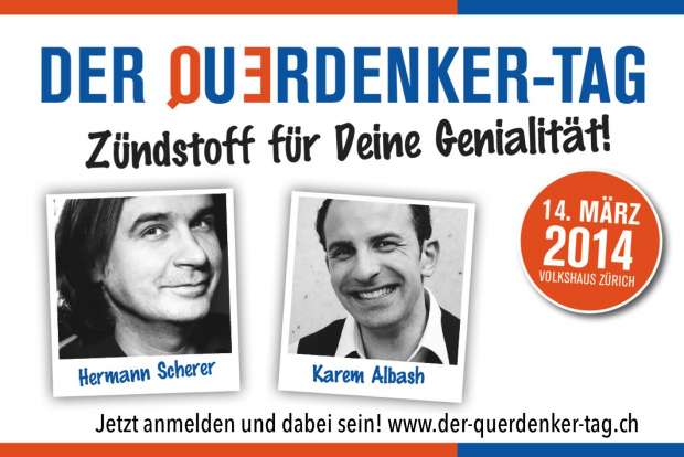 Der Querdenker-Tag sucht innovative Startups und Unternehmen