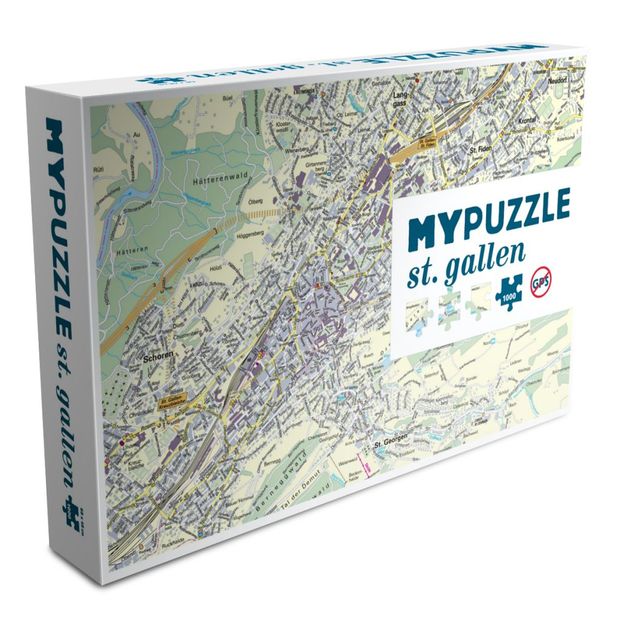 Geschenkidee: MyPuzzle St. Gallen