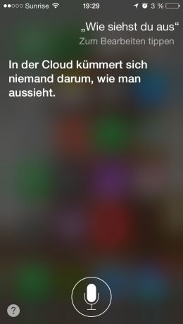 Gespräche mit Siri