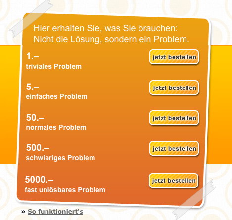 mein problem, bin bestsituiert und habe dadurch nur probleme