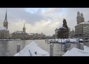 So schön ist Zürich im Schnee