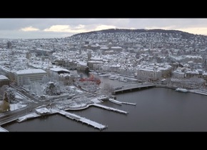 So schön ist Zürich im Schnee