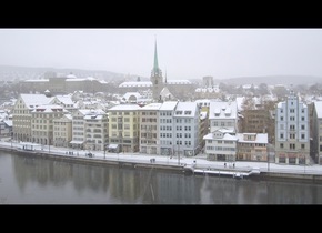 So schön ist Zürich im Schnee