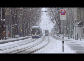 So schön ist Zürich im Schnee