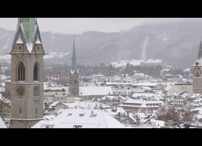 So schön ist Zürich im Schnee